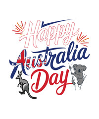 Happy Australia Day - illustration