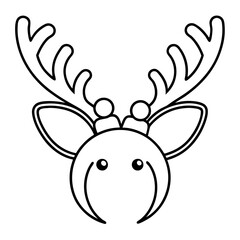 christmas  reindeer band.