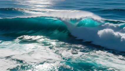 Fototapeta premium waves on the sea