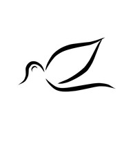 silhouette of a fish
