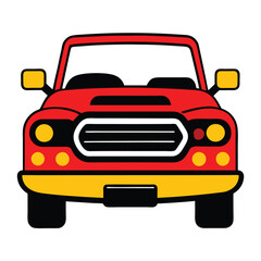 Car Illustration - Detailed Vector Design of a Modern and Classic Vehicle