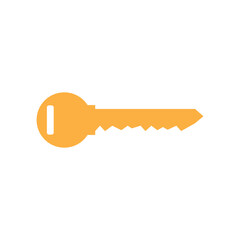 single key icon image vector illustration design
