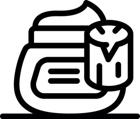 Eco cream made with wood extract providing natural skincare and moisturizing benefits