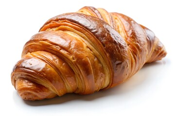 croissant isolated on white background