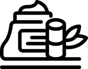 Organic cosmetic cream with bamboo extract, enhancing natural beauty and promoting wellness