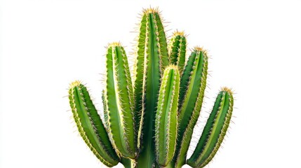 Stunning Desert Cactus in Vivid Green