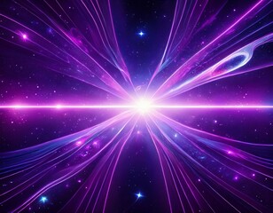 creative glowing purple space background