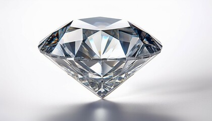 diamond on white background