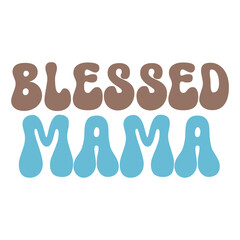 Retro Mother's Day Saying SVG Design
