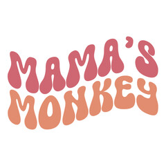Retro Mother's Day Saying SVG Design