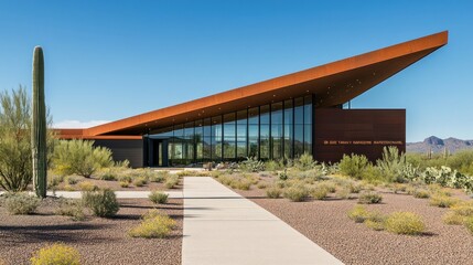 Desert Botanical Garden's Striking Architecture: A Modern Oasis in Arizona