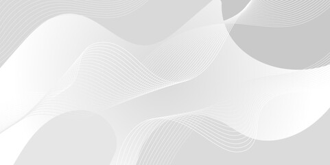 Abstract background with dynamic wavy lines, Digital future technology concept background, vector illustration.