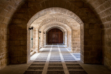 entrance to the cathedral, Palma de Mallorca