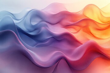 Abstract Colorful Waves: A Symphony of Hues