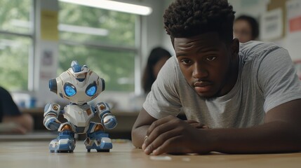 Futuristic Interaction: Human and Robot Technology in Modern Education