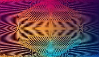  halftone gradient effect vibrant abstract background gradient background generative ai