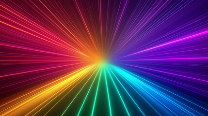 A psychedelic journey through a colorful neon tunnel. Perfect for creating futuristic and abstract designs.