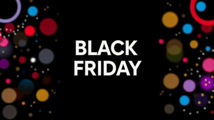 Black Friday: Big Savings Time. Banner, Advertisement. 