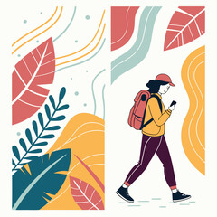 abstrack background  Vector illustration