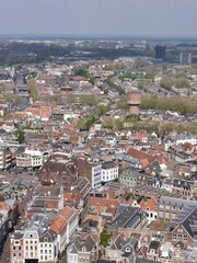Fototapeta premium city view of Utrecht, holland