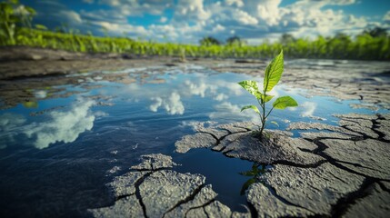 Environmental activism and conservation awareness, Reflecting advocacy for planet Earth, photography style