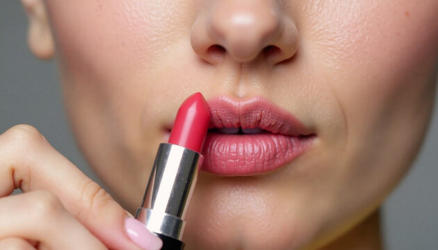 Caring for chapped lips with vibrant lipstick for a beautiful smile during any season