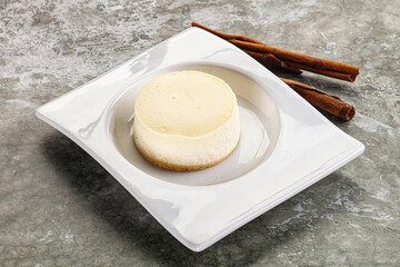 Delicous sweet cheesecake New York