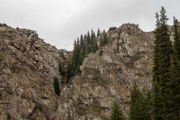 rocks in the mountains in peninsula