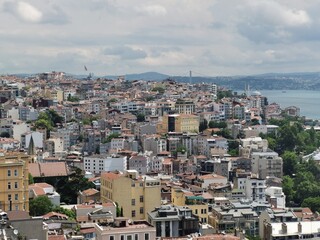 Obraz premium the panorama view of Istanbul, Turkey