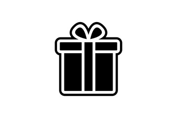 Gift box vector illustration. isolated on transparent background.