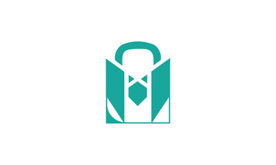 M Happy Store Logo. M Shopping Bag and Smile with Minimalist Style Letter M. Happy Shop Logo, Icon, Symbol, Vector, Design Inspiration 