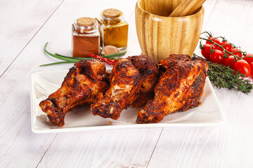 Indian tandoori turkey shoulder wing
