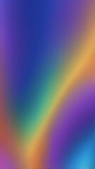 Royal Blue, Amber, Lavender, Olive vertical Geometric Abstract Design with Neon Glow, Grainy Texture, and Smooth Color Transitions