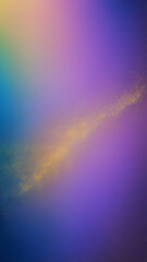 Royal Blue, Amber, Lavender, Olive vertical Geometric Abstract Design with Neon Glow, Grainy Texture, and Smooth Color Transitions