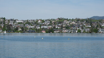 Rapperswil am Zürichsee, schöne bevorzugte Wohnlage mit toller Aussicht in der Schweiz, Immobilien am See in der Schweiz