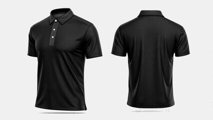 Polo shirt mockup white background clean no text download