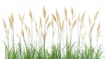 Elegant Grassy Meadow Scene