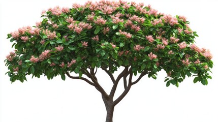 Fototapeta premium Stunning Pink Blossomed Tree in Nature