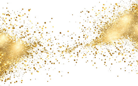 Gold Foil Frame ,gold splatter frames glitter,Gold stroke Gold on transparent background.