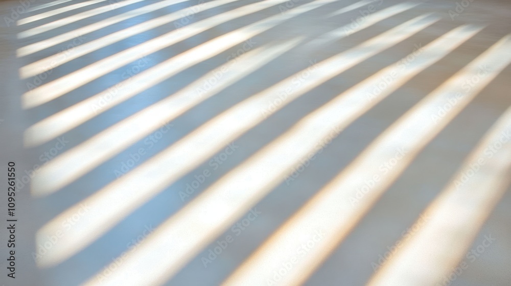 Poster journey from darkness to brightness with gentle light patterns on the surface