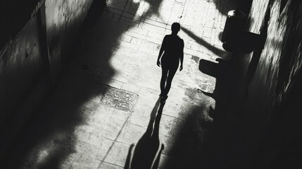 Human trafficking in urban environments, Symbolizing the hidden exploitation in city streets, photography style