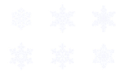 Set White glowing transparent snowflake, isolated icon. Merry Christmas and Happy New Year. Simple neon light. Shining winter, xmas lamp. Fluorescent, luminescent illumination. Png