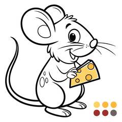 Collection of Rabbit Line Art Vector Illustrations