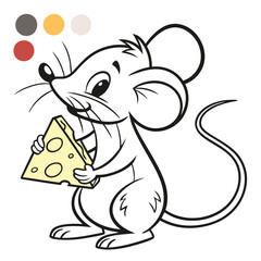 Collection of Rabbit Line Art Vector Illustrations