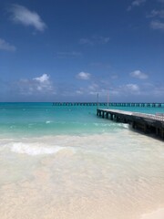 Beach in Cancun, Mexico 