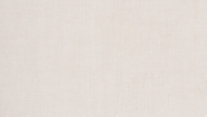 Light Beige Woven Fabric Texture with Natural Linen Weave Detail.