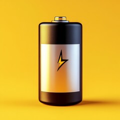 A simple picture of a battery showing it's fully charged.