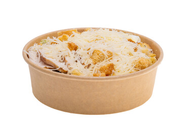 Caesar salad in a box