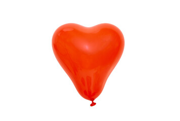 Fototapeta premium red heart balloon