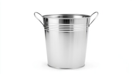 metal open vibrant can isolated on white